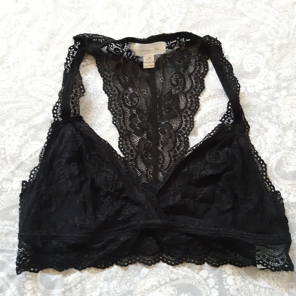 Black Lace Bralette